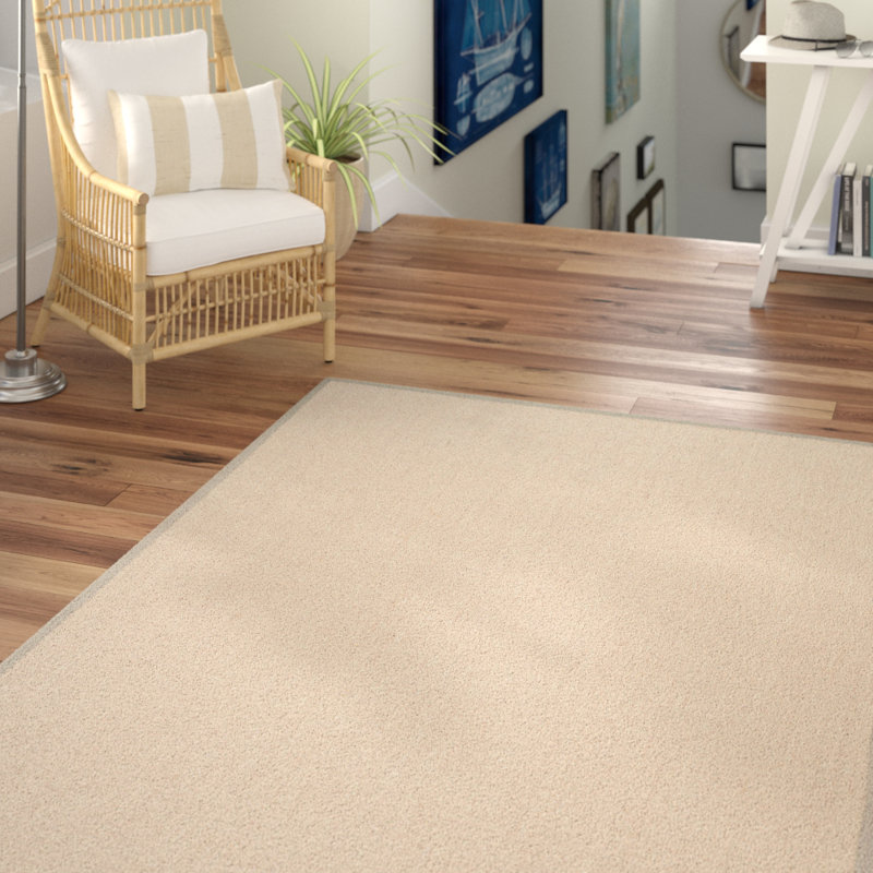 Beachcrest Home Monadnock Marble/Khaki Area Rug & Reviews Wayfair